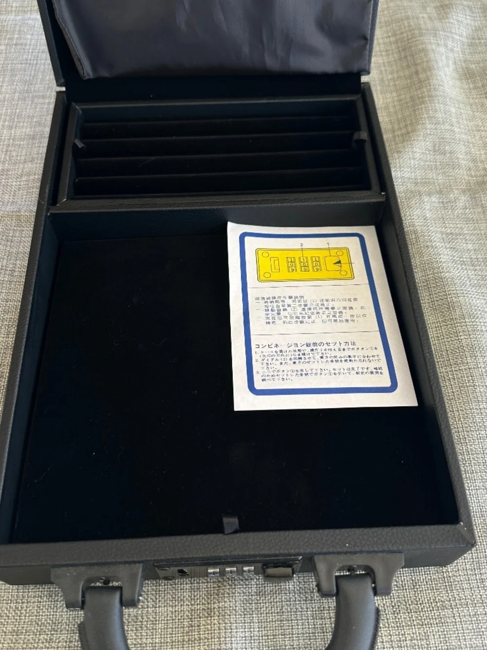 Jewellery Attache Case Travellers Storage Show Case Jewellery Storage Case